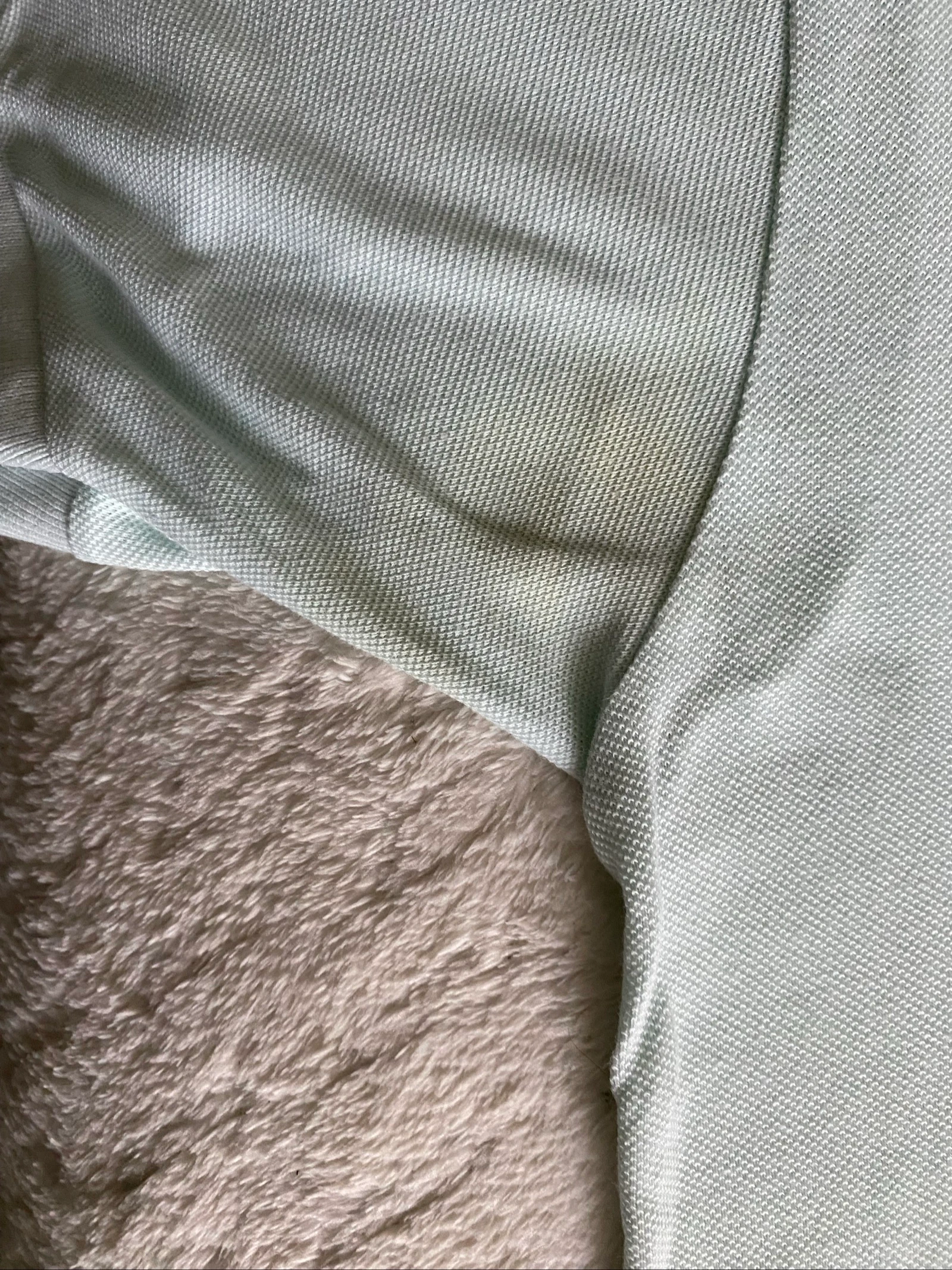 Polo Lacoste Classic Fit S verde-água estilo Old Money Preppy – photo 8